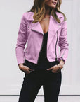 Giselle | Zip-Up Moto Jacket